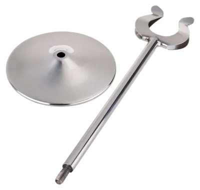 Produktbild von Anself 20,3 cm U-förmiger Tischkartenhalter aus Edelstahl für Tischnummern, Menüständer für Hochzeitsrestaurants