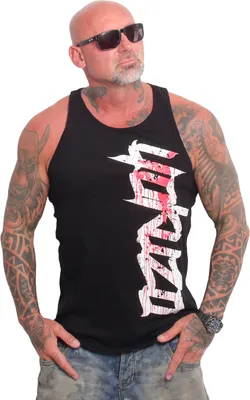 Obrázok produktu pre Yakuza Pánske tielko Bloodbrand V02 Slim Racer, čierne, M