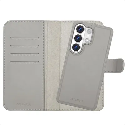 Produktbild von Selencia Olyn Abnehmbare Bookcase mit MagSafe Samsung Galaxy S26 Ultra - Grau