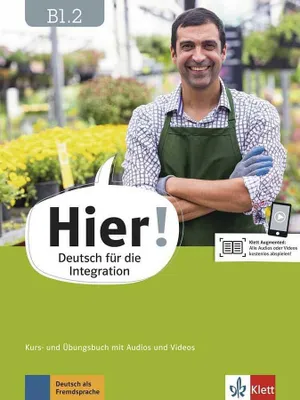 Produktbild von Hier! B1.2. Kurs- und Übungsbuch mit Audios und Videos