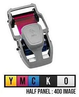 Produktbild von Zebra 800300-370EM, ZC100, ZC300, 400 Seiten, Schwarz, Cyan, Magenta, Gelb, Wärmeübertragung, Zebra
