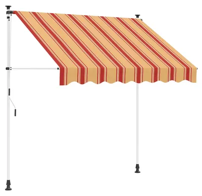 Obrázek produktu pro Manuální zatahovací markýza Vícebarevný 350 x 115 x 300 cm