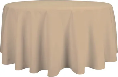 Produktbild von Tischdecke Rund Sandelwood 132cm Ø