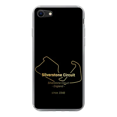 Produktbild von MuchoWow® Handyhülle Schutzhülle Hülle für iPhone SE 2022 Formel 1 - Rennstrecke - Silverstone Silikon Softcase Handy Hülle - Schutzhülle