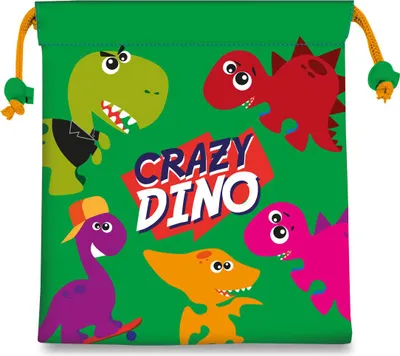 Immagine prodotto di Sacchetto per alimenti - Crazy Dino