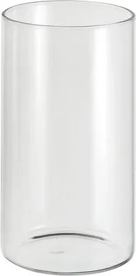 Productafbeelding van Transparante Glazen Cilinder Vaas voor Bloemen en Kaarsen - 5.9"x3.1"
