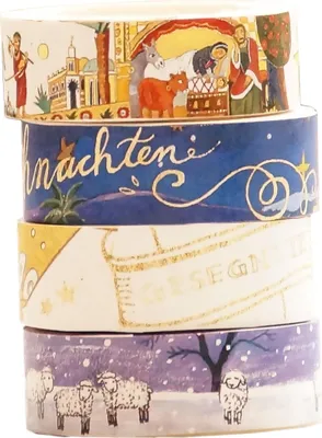Produktbild von Washi Tapes Set Weihnachten