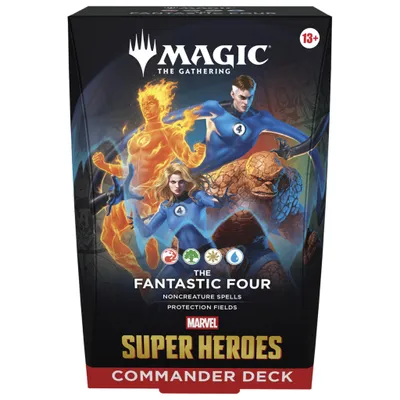Produktbild von Magic: The Gathering - Marvel Super Heroes Commander Deck The Fantastic Four - EN
