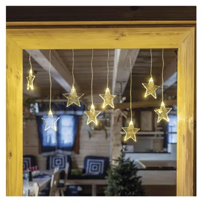 Image de EMOS LED Rideau étoilé de Noël 84x45cm DCGW02