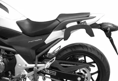 Produktbild von Hepco Becker C-bow Honda Nc 700 S 2012-2013/750 S/dct 2014 Satteltaschenhalterung Silber Silber One Size