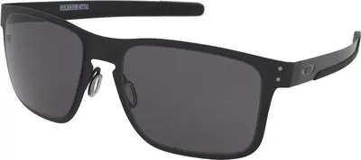 Produktbild von Oakley Holbrook Metal, Erwachsener, Männlich, Vollrand, Schwarz, Polarisierte Linse, Edelstahl