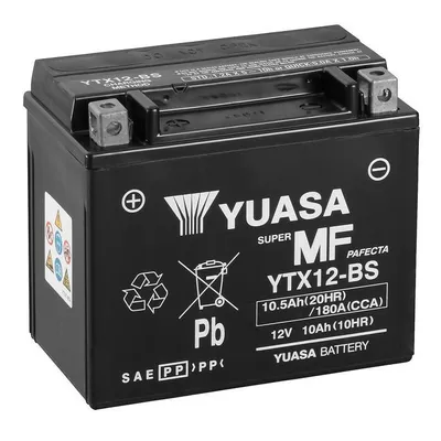 Image de Batterie YUASA YTX12-BS 10 AH MF
