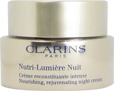 Produktbild von Clarins Nutri-Lumière Night Cream, Nachtcreme, Frauen, Universal, Gesicht, Hals/Nacken, Anti-Aging, Anti-Falten, Aufhellend, Feuchtigkeitsspendend, Anheben, Feuchtigkeitsspendend,..., 50 ml