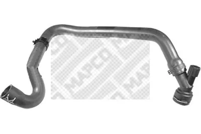 Produktbild von MAPCO Kühlerschlauch Wasserschlauch für VW POLO (9N) 39318