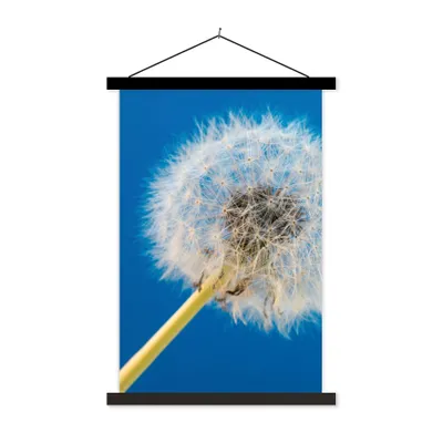 Produktbild von MuchoWow® Textilposter Löwenzahn - Blume - Terrasse 40x60 cm mit schwarzem Rahmen - Wanddekorationen