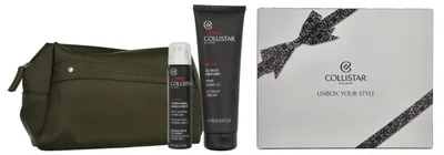 Produktbild von Collistar Uomo Set Toning Shower Gel 250 ml / Mini Perfect-Adherence Shaving Foam 75 ml / Pouch 325 ml