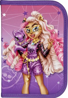 Produktbild von Federmappe Monster High Mädchen - Gefülltes Schüleretui mit Inhalt Stiften
