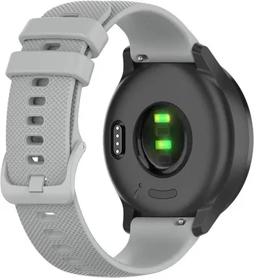 Produktbild von Silikonarmband 20mm für Garmin Forerunner 55/245/645 und Approach S12/S40/S42, schneller Sportarmband für Aktivitäten und Fitness