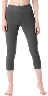 Produktbild von Merry Style Damen 3/4 Leggings aus Baumwolle MS10-430 (Grau, XL)