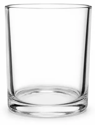 Produktbild von Aspol Scentra Kerzenglas N10 467 Transparent, Rundzylinder, 200 ml, Ø 7,2 × 8 cm, 1 Stück