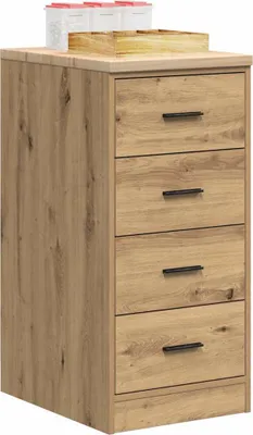 Obrázok produktu pre Nábytok Garážová skriňa Artisan dub masív borovica 860597