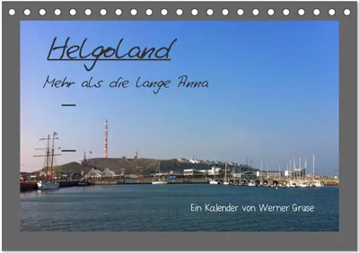 Produktbild von Helgoland (Tischkalender 2026 DIN A5 quer), CALVENDO Monatskalender