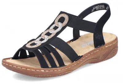 Produktbild von Rieker Sandale Schwarz