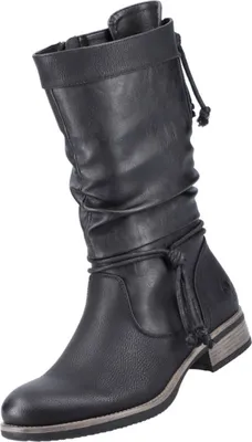 Produktbild von Rieker Mombasa Damenschuhe Stiefel Reißverschluss Schwarz Freizeit, Schuhgröße:37 EU