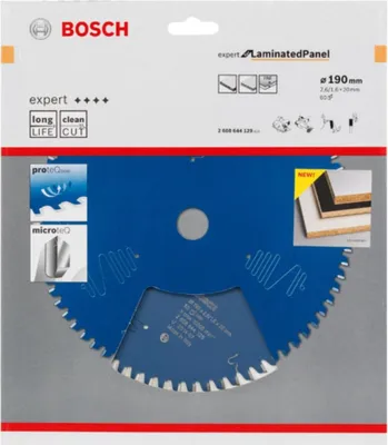 Image de Lame de scie circulaire Expert pour panneaux stratifiés, H 190 x 20, Z60