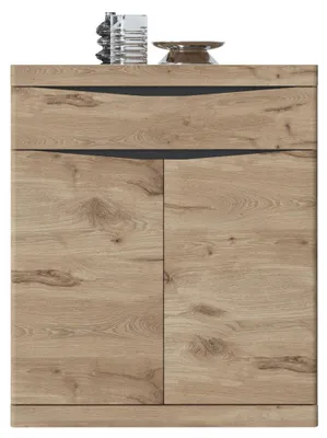 Immagine prodotto di Scarpiera "Twist" 86x40x102cm rovere Viking antracite