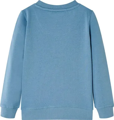 Produktbild von vidaXL Kinder-Sweatshirt Mittelblau 128