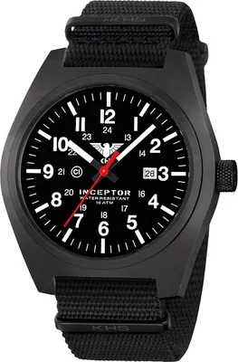 KHS INCBS.NB Herrenuhr Inceptor Black Steel 1