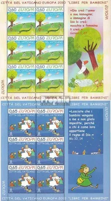 Produktbild von Briefmarken Vatikanstadt 2010 Mi 1669-1670 Kleinbögen (kompl.Ausg.) postfrisch Kinderbücher