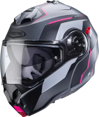 Produktbild von Caberg Duke Evo Move Klapphelm, grau/fuchsia, XS (53/54)