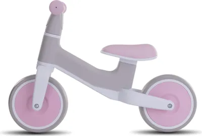 Produktbild von BuddyToys BPB 1117 DUOLET Laufrad, grau-rosa
