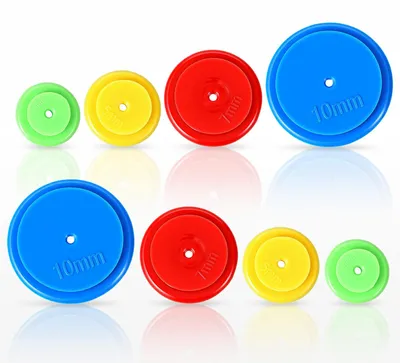 Nahträdchen-Set 8 Stück, 4 Größen, für Nähen, Quilten, DIY