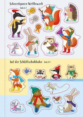 Obrázok produktu pre Meine glitzernde Stickerwelt: Winterzauber