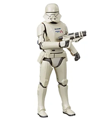 Produktbild von Hasbro Star Wars IX First Order Jet Trooper Black Series Carbonized Actionfigur 15 cm HASE8442