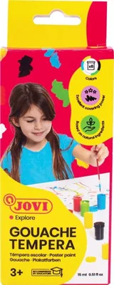 Zdjęcie produktu dla Jovi Premium Zestaw farb temperowych 6 x 15 ml