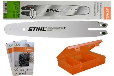 Produktbild von Stihl Rollomatic E Mini Führungsschiene 30050003905 30cm  +2xStihl Kette 36100000044 +Stihl Box 5900