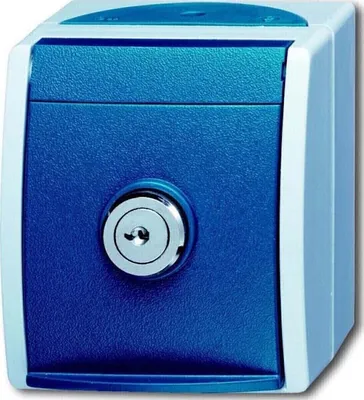 Produktbild von BUSCH JAEGER Steckdose 20 EWSL-101-53 ocean grau/blaugrün