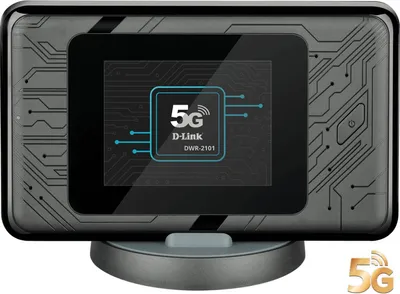Obrázek produktu pro D-Link DWR-2101, Modem, Černá, Cestovní, LCD, 6,1 cm (2.4"), Gigabit Ethernet