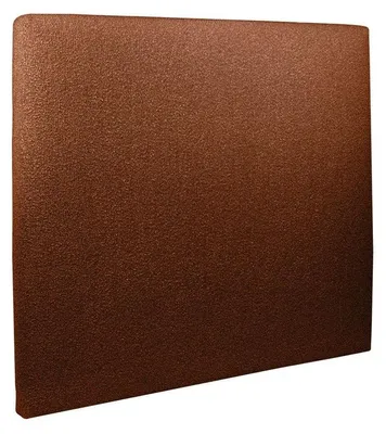 Produktbild von Kopfteil gepolstertes – Terrakotta Bouclé-Stoff - 160 cm