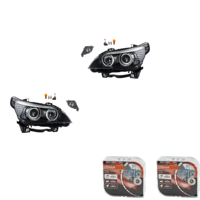 Obrázok produktu pre Johns, svetlomety + Osram Night Breaker Laser vhodné pre BMW radu 5 E60 E61 04/07-03/10 63177177711 7177711 63177177712 7177712 63127177727 6312717772