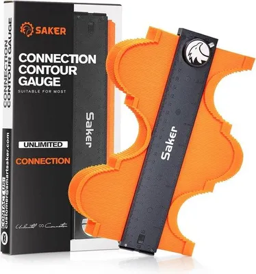 Productafbeelding van Aansluitbare Contourmeter 10 inch - Ideaal voor Houtbewerking en Klusjesman