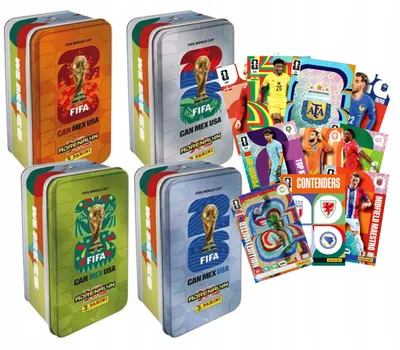 Produktbild von FIFA WORLD CUP 2026 Collectors’ Tin + Football Cards + Limited Edition