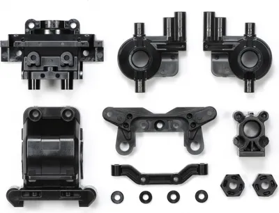 Produktbild von Tamiya MB-01 A-Teile Dämpferbrücke - Lenkhebel
