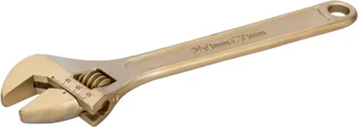 Produktbild von Bahco Funkenfreier 46-mm-Rollgabelschlüssel aus Aluminiumbronze, 375 mm
