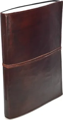 Immagine prodotto di India Classic - Libro di appunti e schizzi in pelle [più di A4] Vintage Smooth