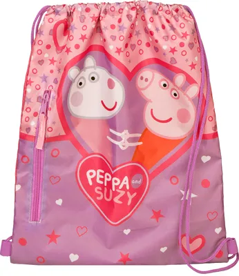 Produktbild von Turnbeutel Kinder Peppa Pig - Schuhbeutel zum Zuziehen Mädchen